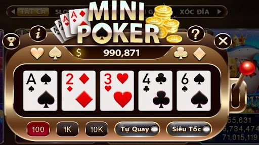 Chơi mini poker
