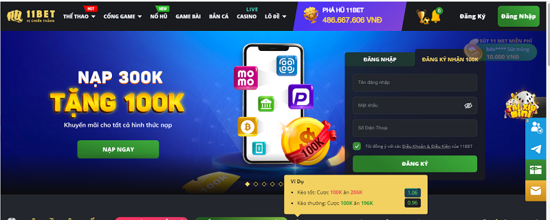 Nhà cái 11BET - Kinh đô cờ bạc Đông Nam Á